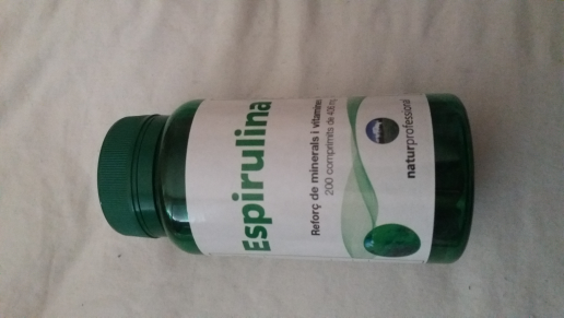 Espirulina en comprimidos naturprofessional