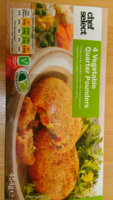 Vegetable burger Lidl