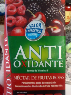 nectar de frutas rojas antioxidante hacendado