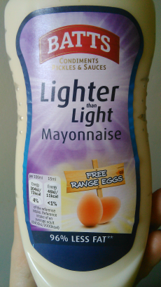 Mayonnaise Batts Lighter than light Lidl