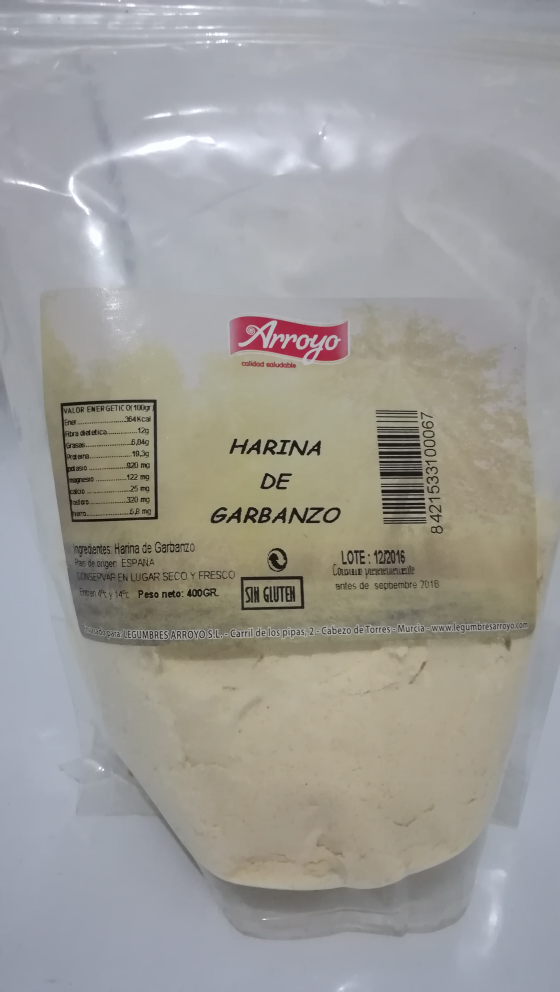 Harina de garbanzo Arroyo