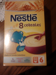 8 cereales (Papilla instantánea Nestlé)