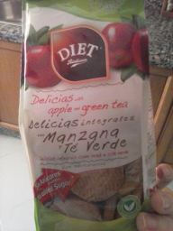 Delicias integrales con manzana y té verde Diet Radisson