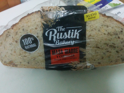 Pan the rustik bakery masa madre y cereales