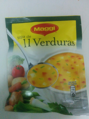 Sopa 11 verduras, Maggi