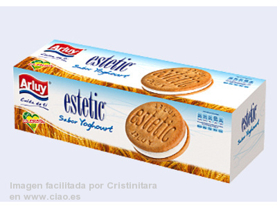 Galletas Estetic Sabor yogur Arluy