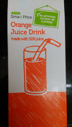 Orange juice Asda