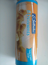 Masa fresca para croissants/croasanes Belbake (Lidl)