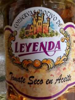 tomates secos en aceite leyenda