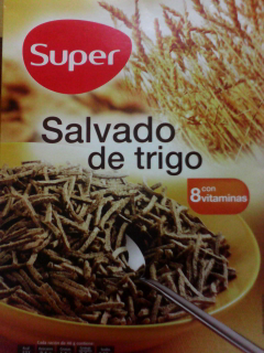 Salvado de trigo. Marca \"Super\" de \"El Árbol\"