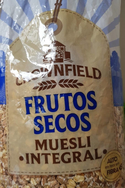 Muesli integral con frutos secos Lidl