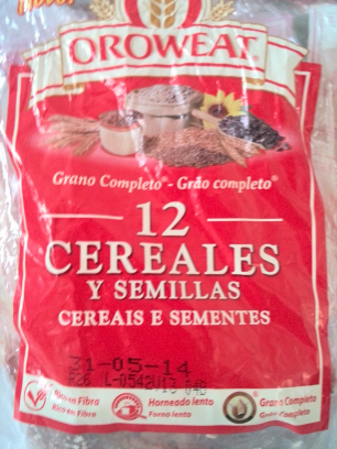 Oroweat (pan 12 cereales y semillas)