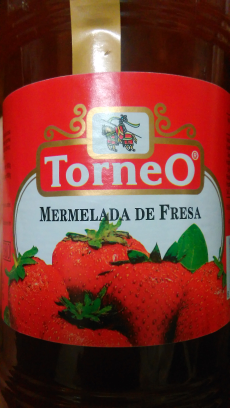 Mermelada de fresa Torneo