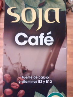 bebida de soja cafe hacendado