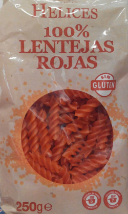 espirales de lentejas