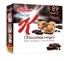 Barritas de cereales Special K chocolate negro