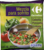 Mezcla para sofrito congelada Carrefour 