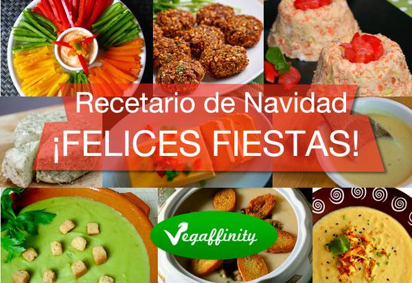 Recopilatorio de recetas de Navidad vegetarianas Vegaffinity