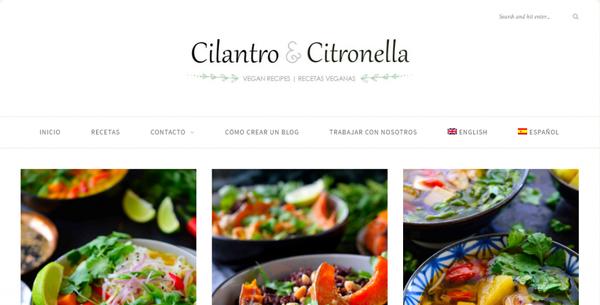 Cilantro and Citronella: cocina internacional cortesía de Melissa