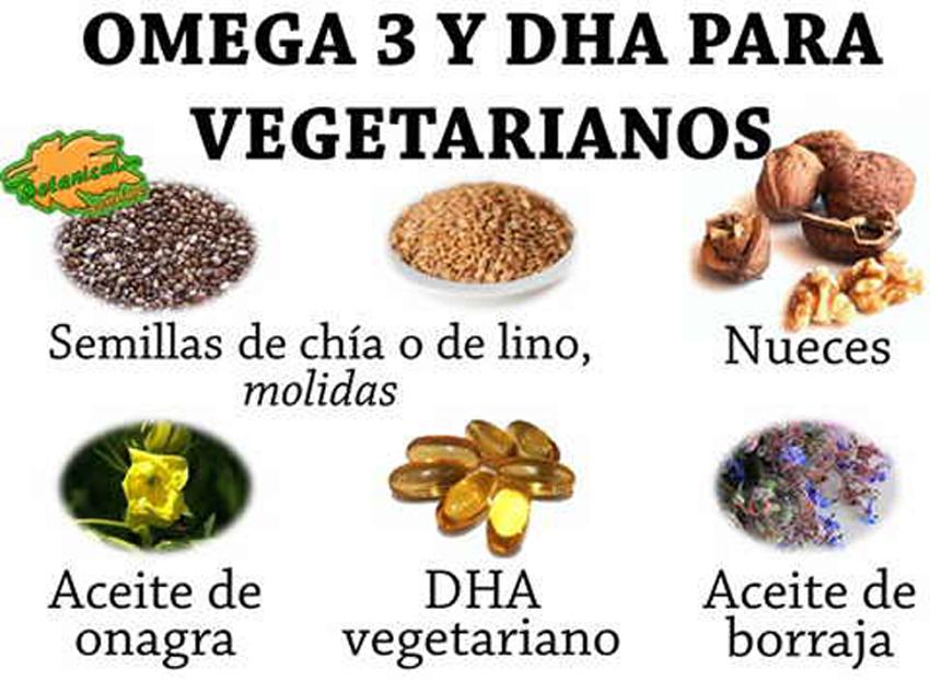 Omega 3 en dietas veganas