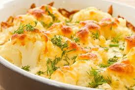 Coliflor gratinada