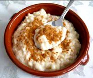 Arroz con leche vegetal