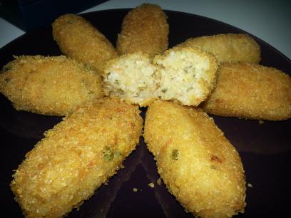 Croquetas de arroz