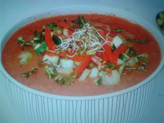 Ensalada de gazpacho