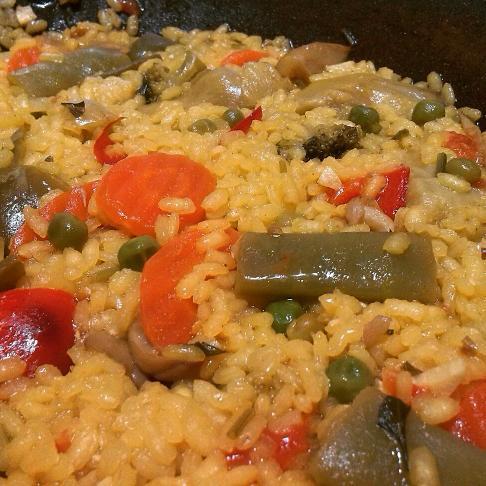 Paella de Verduras