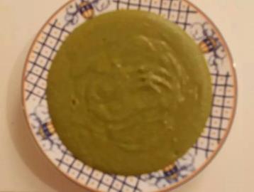 Crema de verduras y avena