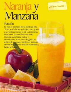 Batido de Naranja y Manzana