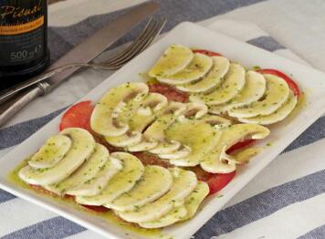 Carpaccio de champiñones