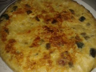 Tortilla de patata y verdura