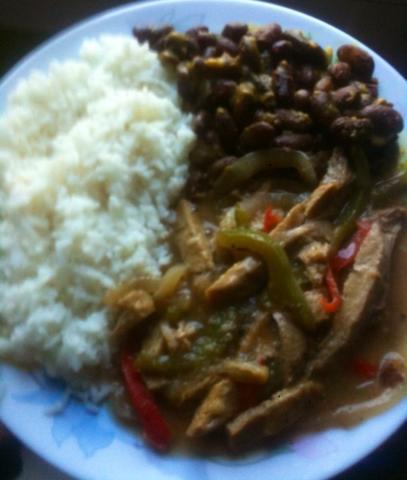 Pabellón criollo vegetariano