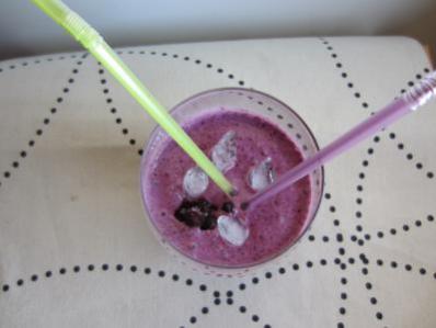 Smoothie de frutos rojos