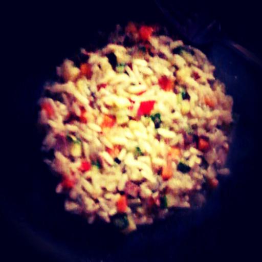 Arroz colorido