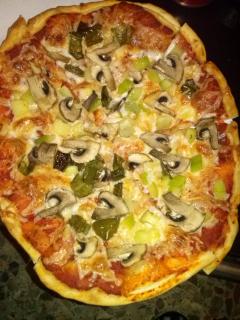 Pizza vegetariana