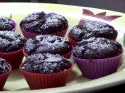 Muffins de chocolate y coco