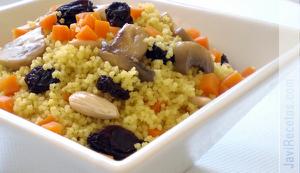 Couscous con frutos secos