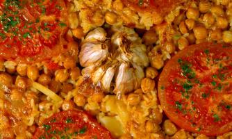 Arroz con garbanzos