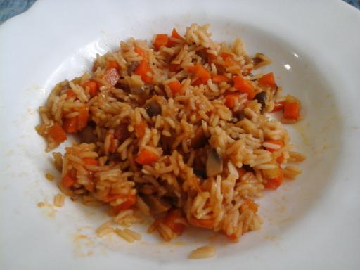 Arroz Basmati con soja