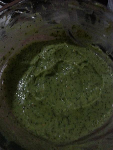 Crema de aguacate (estilo guacamole)