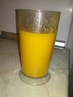 batido de mango