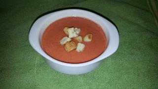 Versión Salmorejo sin pan (thermomix)