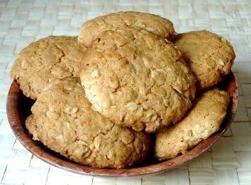 Galletas de Avena con Coco y Pasas