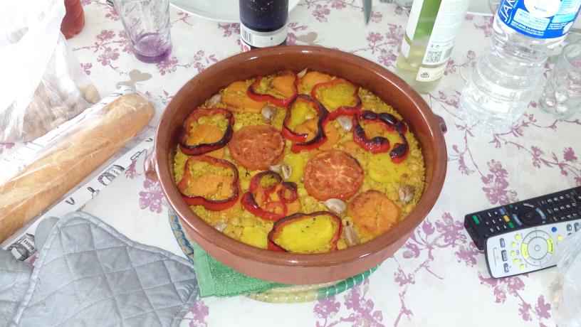 Arroz al Horno Vegano