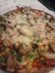 PIZZA LACTOVEGETARIANA FACIL