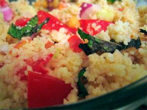 Ensalada con couscous