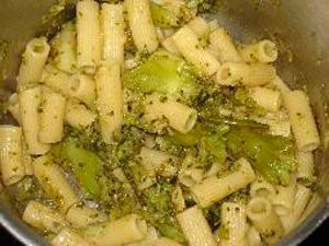 Macarrones con brócoli