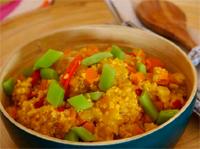 Paella de Quinoa